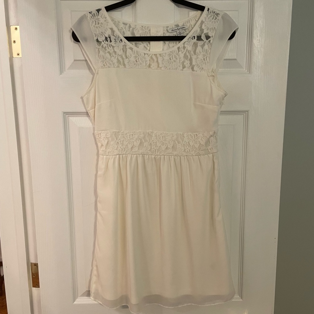 Off white American Eagle lace dress